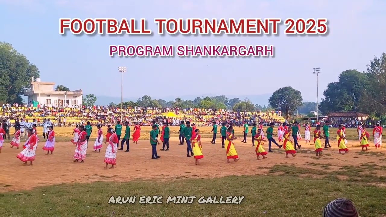 Final Football Tournament Program 2025/ shankargarh stadium balrampur
