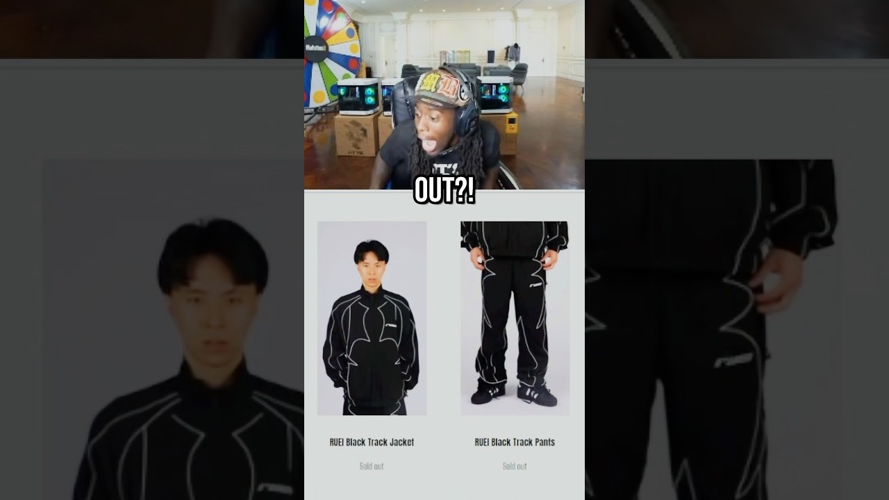 Kai Cenat Shocked After Ray&rsquo;s Clothing Brand Sold Out In Under 24 Hours! 😭🔥