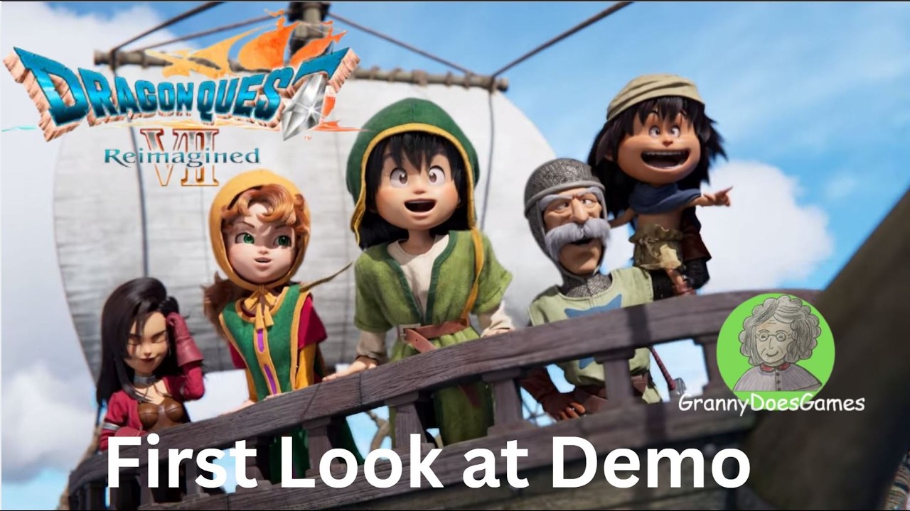 First Look at Dragon Quest VII Reimagined - Demo