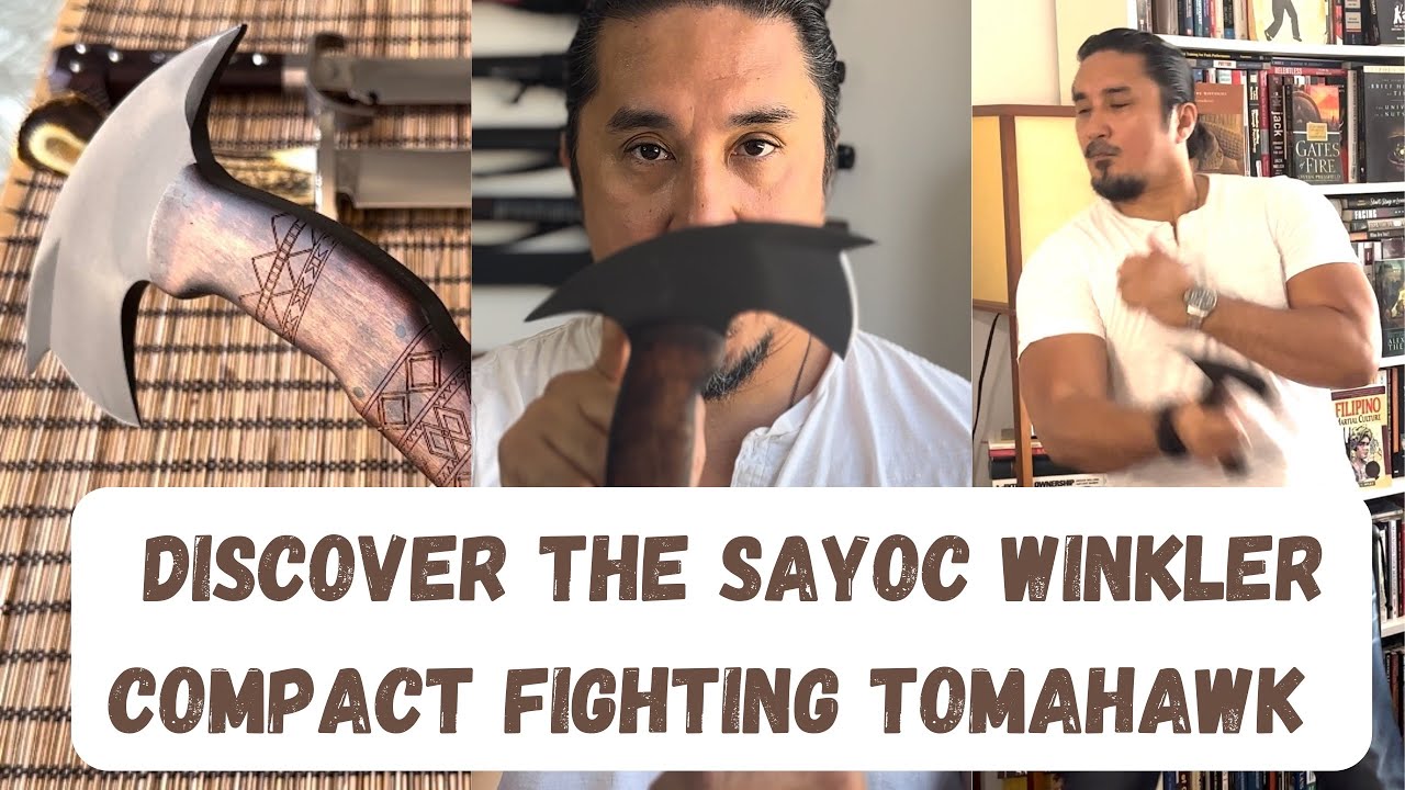 Освоение боевого томагавка Sayoc-Winkler Compact для спецназа | Джеймс Рис/Terminal List