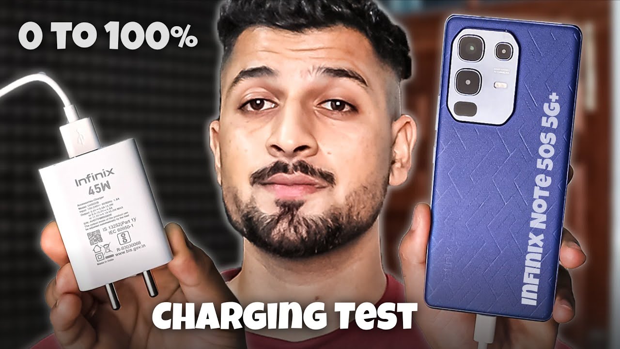Infinix Note 50s 5G+ Charging Test 45w | 0 to 100%