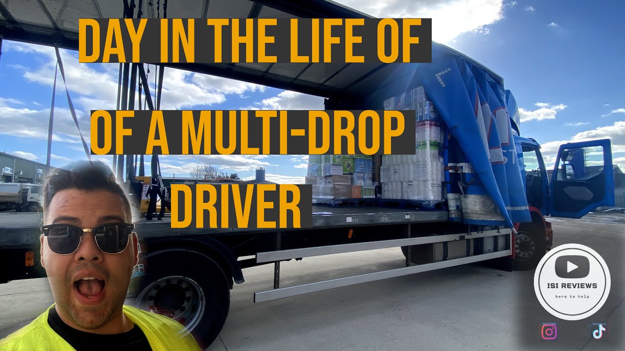 #HGV VLOG EP 5#  MULTI-DROP HGV CLASS 2 DRIVER VLOG