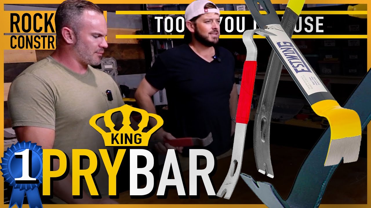 Pry Bar Comparison | Milwaukee, Stanley, Estwing | Tools You Can Use