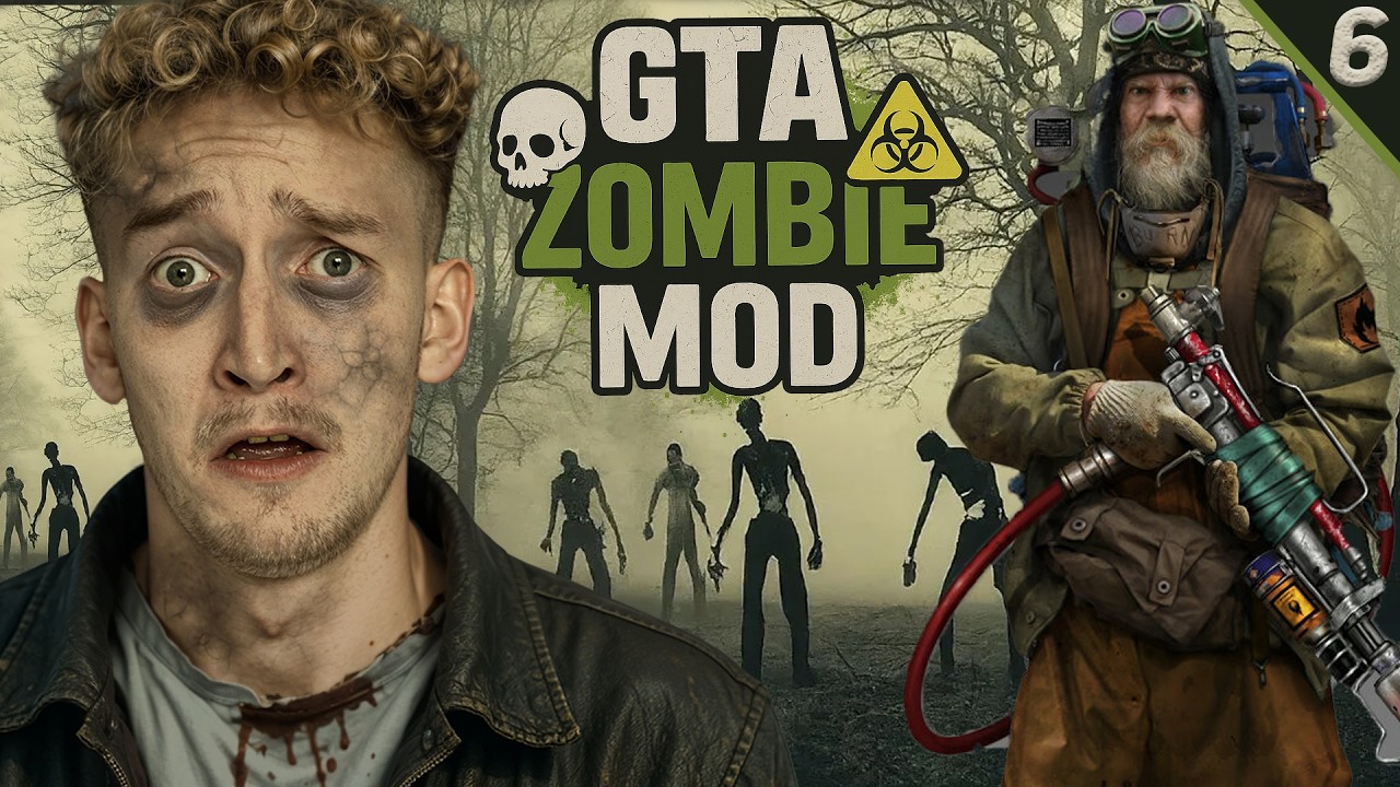 GTA V ZOMBIE MOD [6] - UWIĘZIŁ ICH w PIWNICY! 🔐