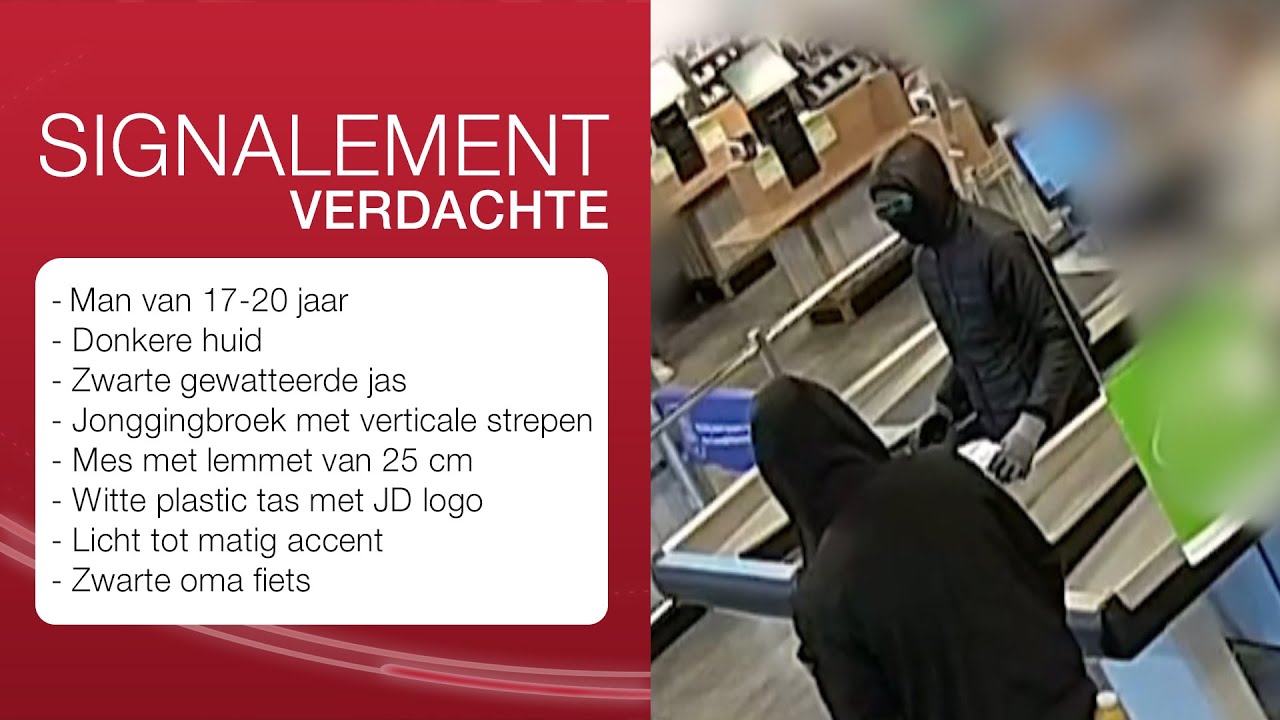 Overval op supermarkt PLUS in Bureau Flevoland
