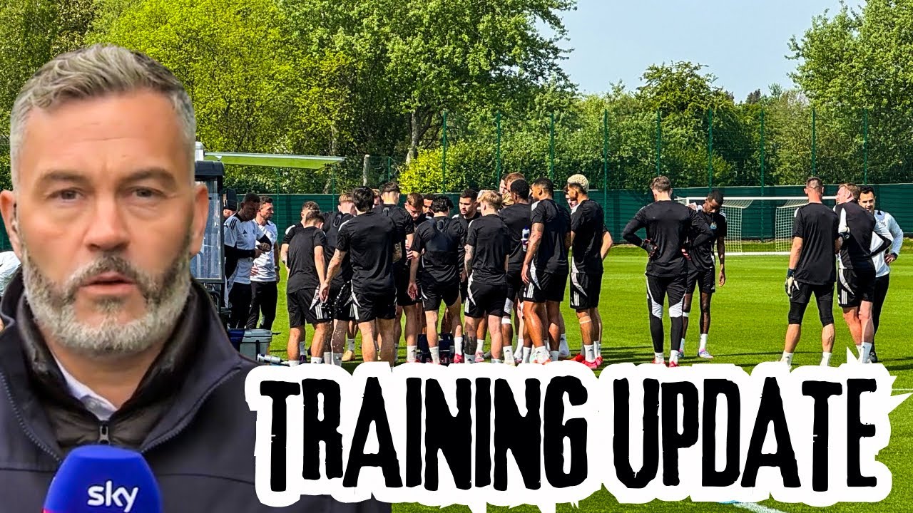 Behind the scenes at NEWCASTLE UNITED training TODAY + injury update ☀️ 🎥 ⚽️
