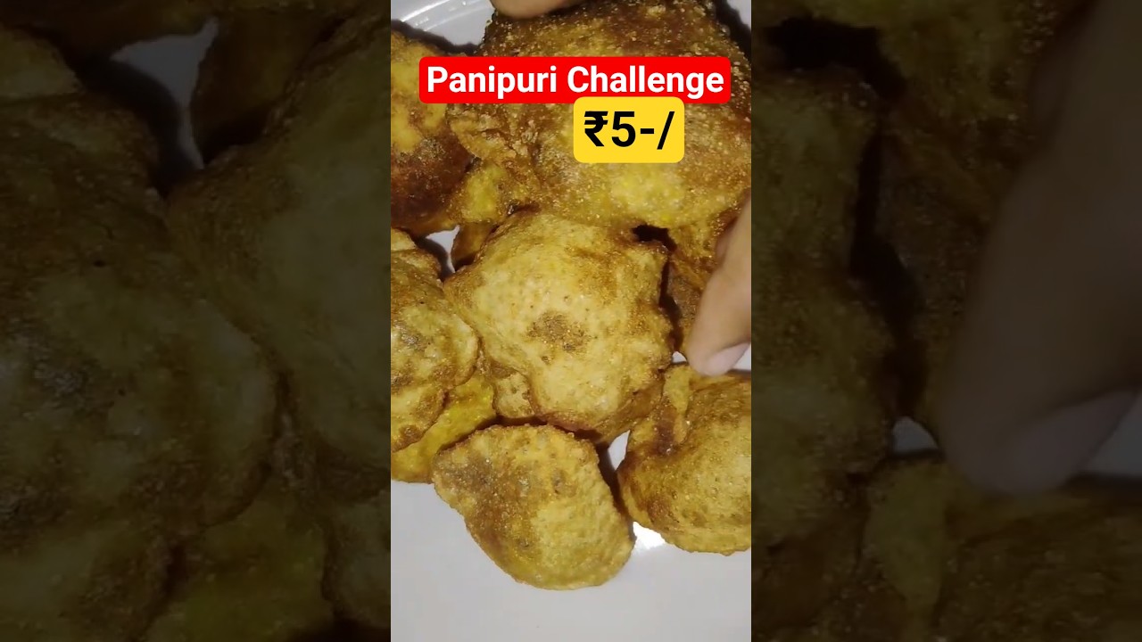 Golgappa Challenge 😱 | Panipuri | Fuchka | Puchka | Indian Street Food | Food Shorts | 