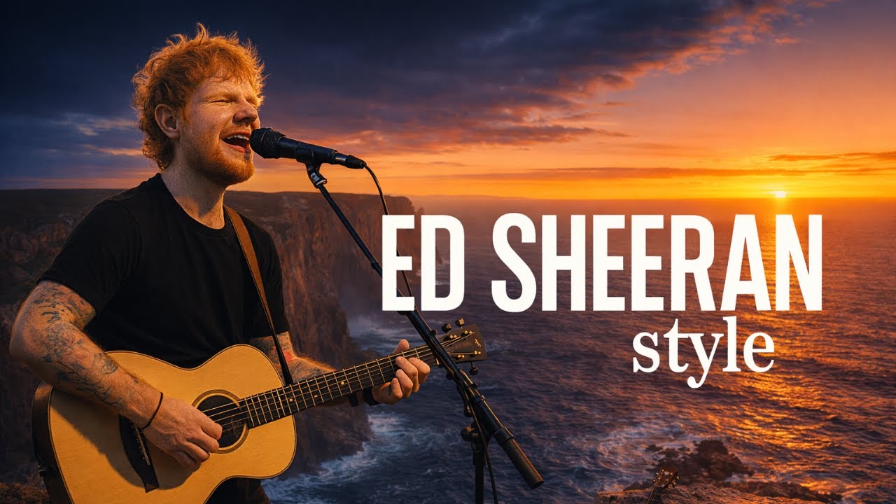 Acoustic Road Trip Playlist – Ed Sheeran Inspired Songs for Focus, Travel & Late Nights