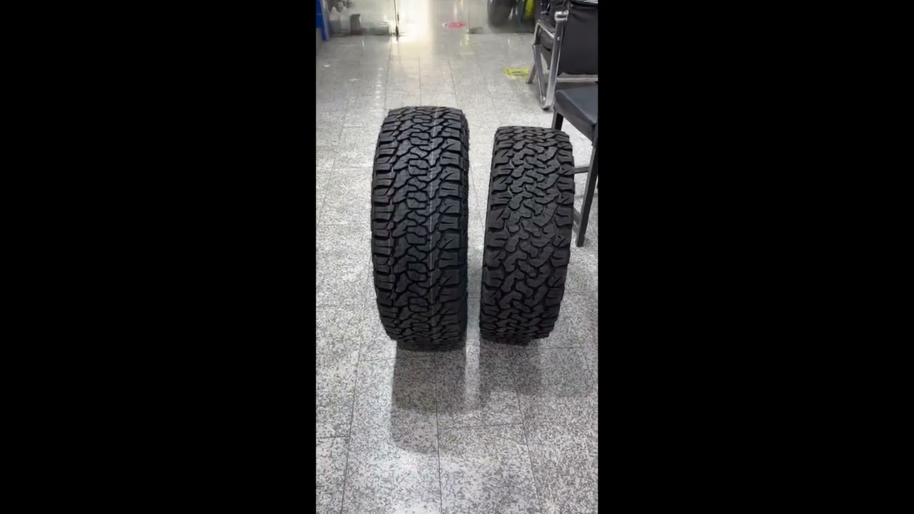 black bear tire vs bf Goodrich tire