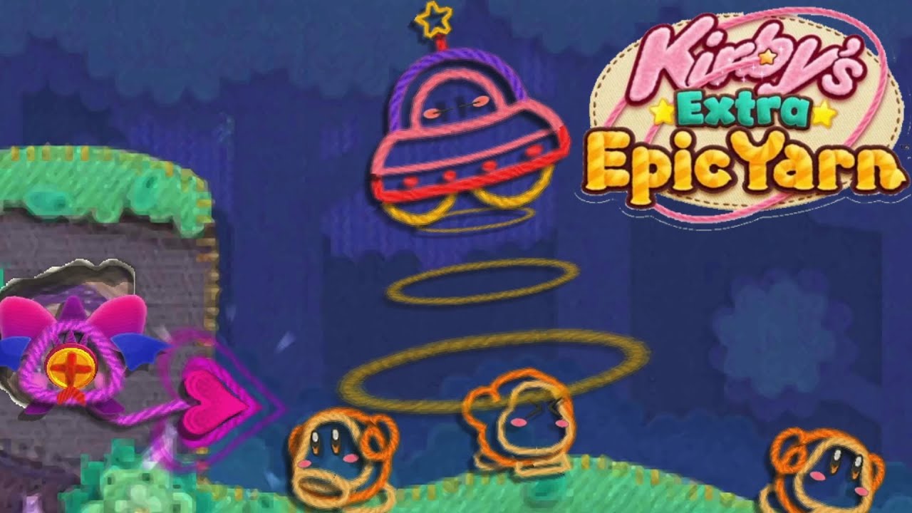 Kirby's EXTRA Epic Yarn | Dune Buggy, Firetrucks, UFOs... What can't he be? (Devilish)