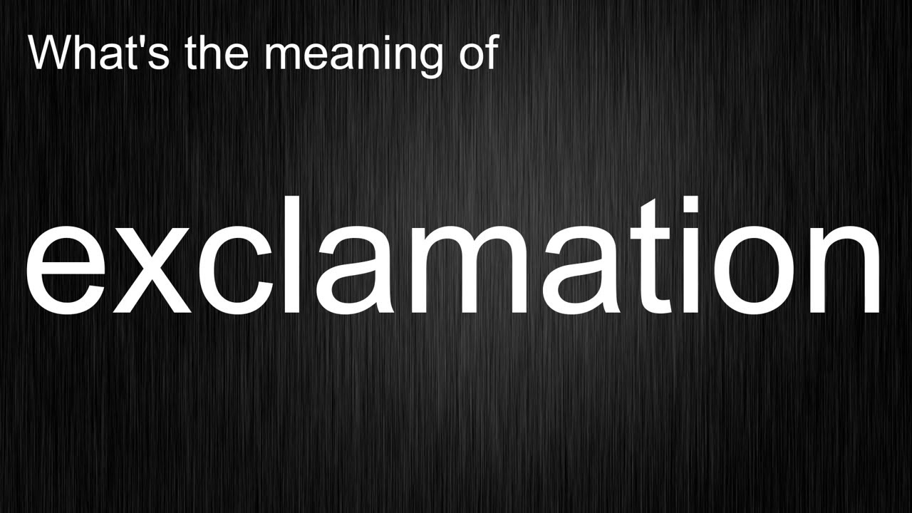 What's the meaning of 
