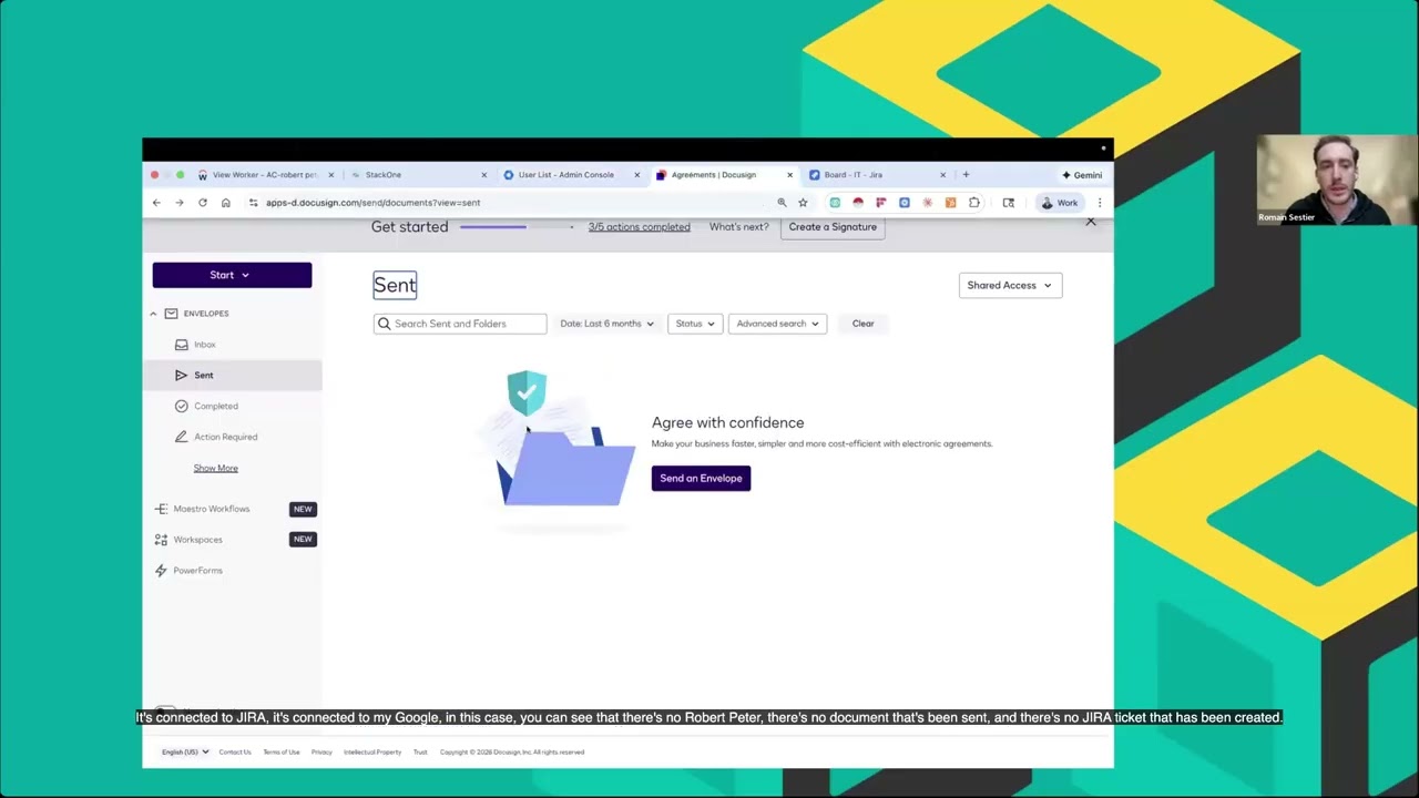 Workday Integration: AI Agent Onboards Employee in 4 Systems