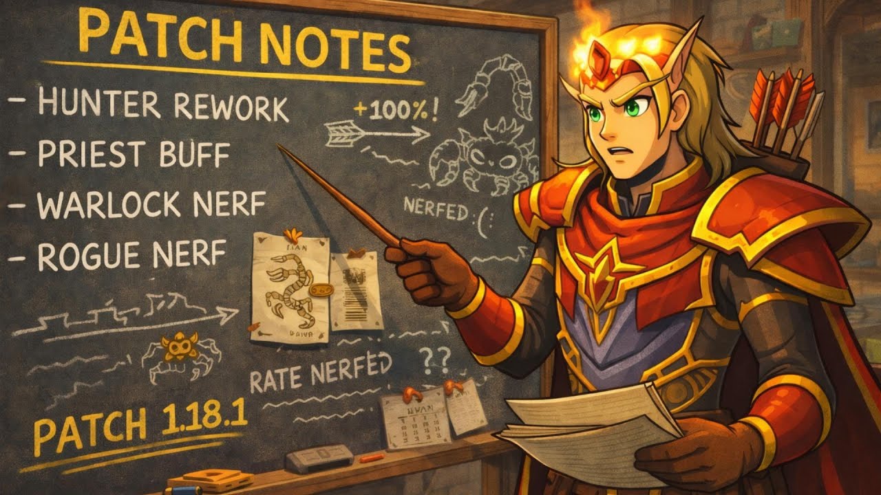 Análisis de las notas del parche 1.18.1 - Turtle WoW