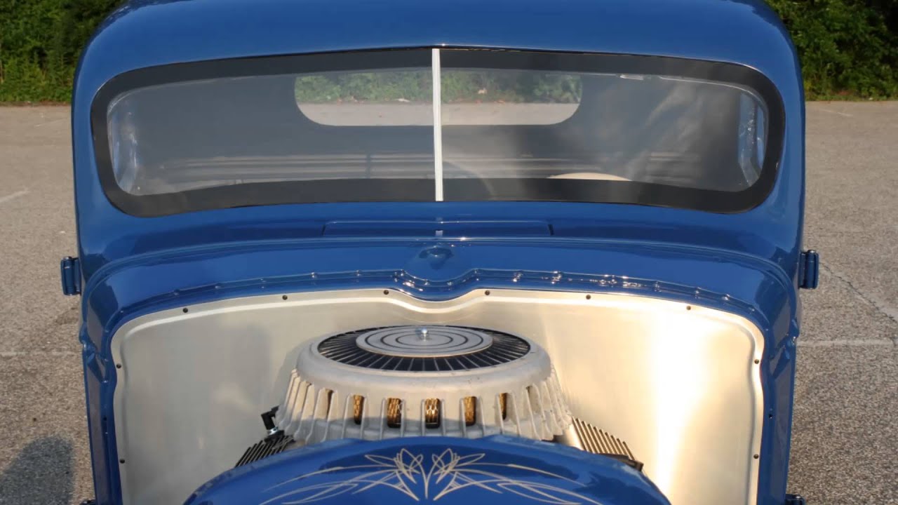 1940 Chevy Pickup Truck Chopped Hot Rat Rod with Big Block Loud and Fast by Ridge Park Speed
