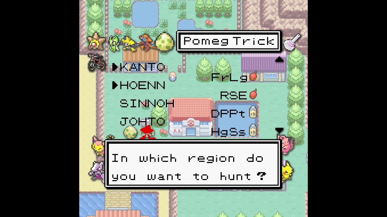 ShinyHunt Jirachi/Celebi/Mew/Deoxys with Pomeg Glitch / Glitch Grena
