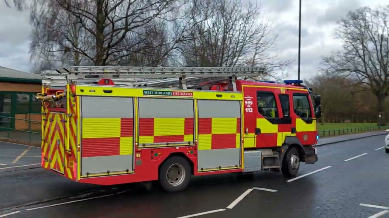 New Year Emergency Responses from the West Midlands (29/12/22 - 2/1/23)