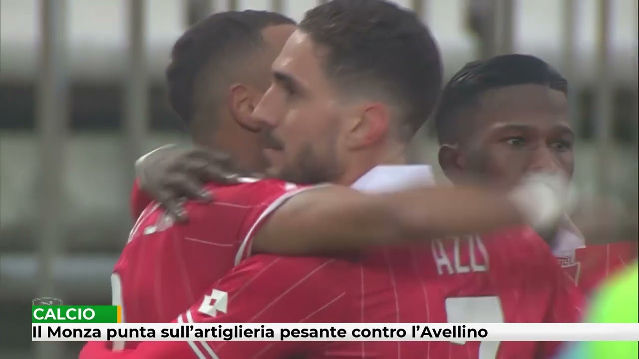 Il Monza punta sull’artiglieria pesante contro l’Avellino
