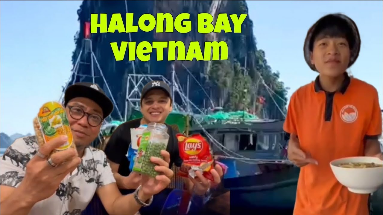 HALONG BAY VIETNAM | VIETNAMESE FOODS  & SNACKS | CELEBRITY SOLSTICE CRUISE