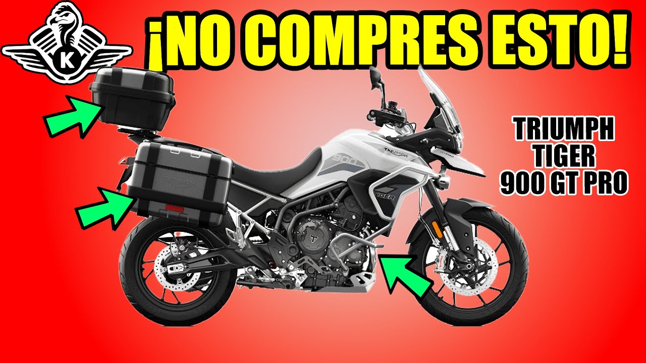 NO COMETAS ESTOS ERRORES al comprar una Triumph Tiger 900 GT Pro