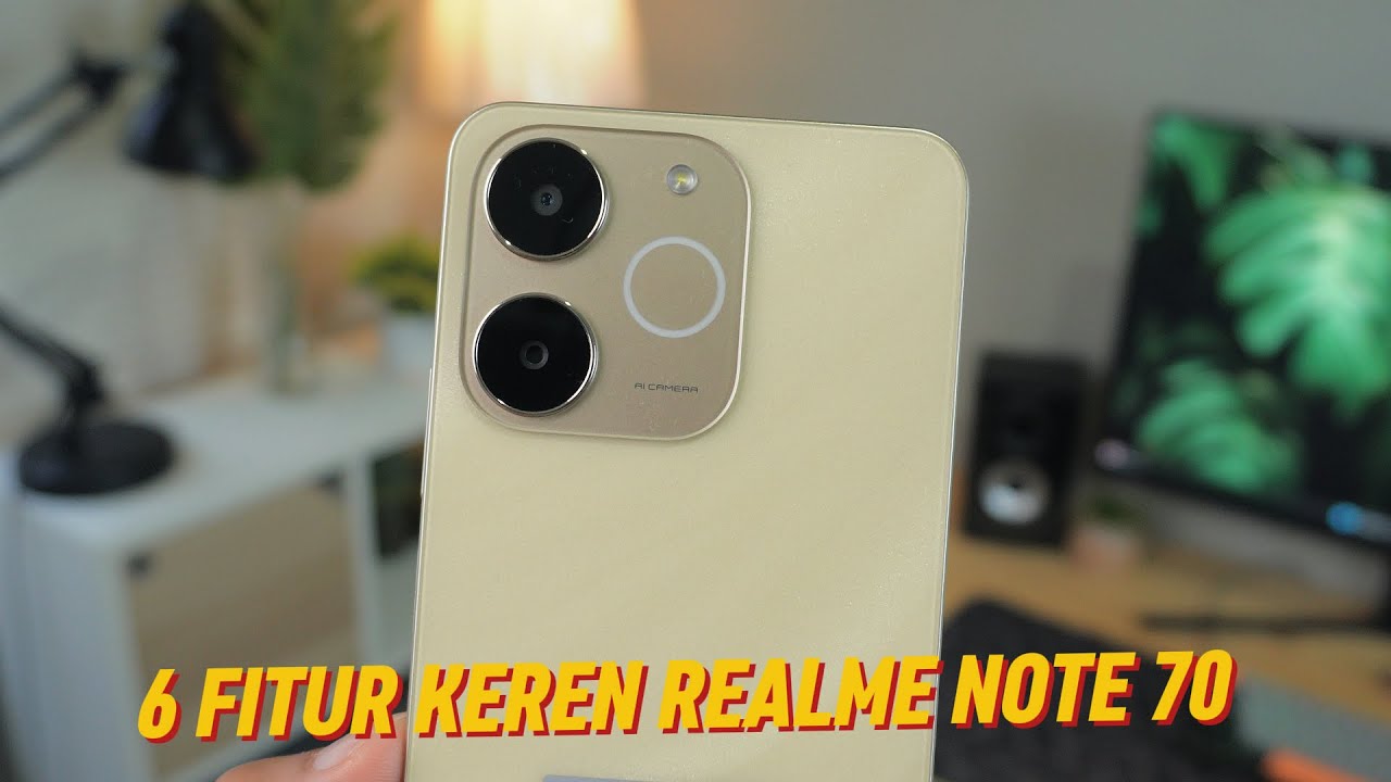 Kamu Harus Tau!! 6 Fitur Keren Realme note 70