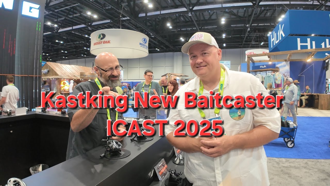🎣 KastKing MG-Ti Baitcaster Unveiled at ICAST 2025! 🎣