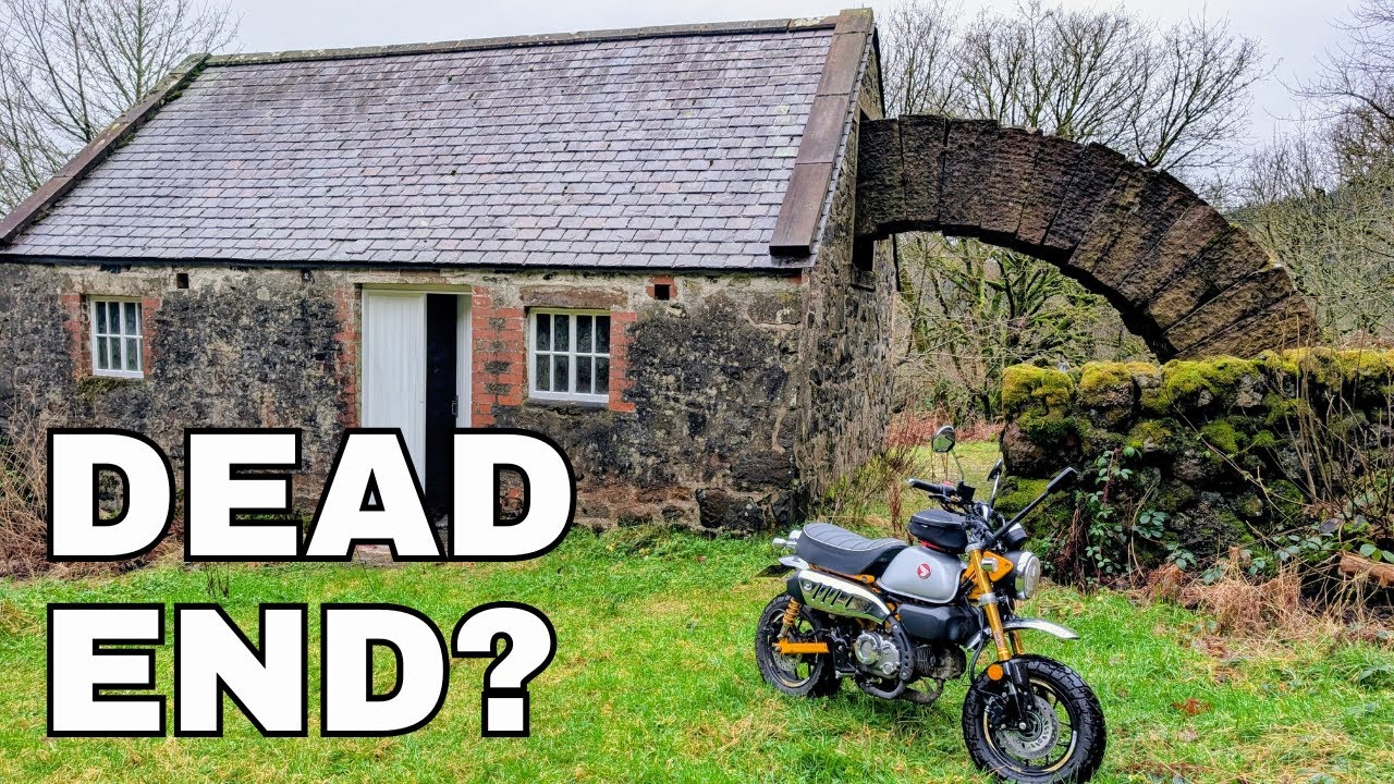 Exploring Shinnel Glen on the Honda Monkey