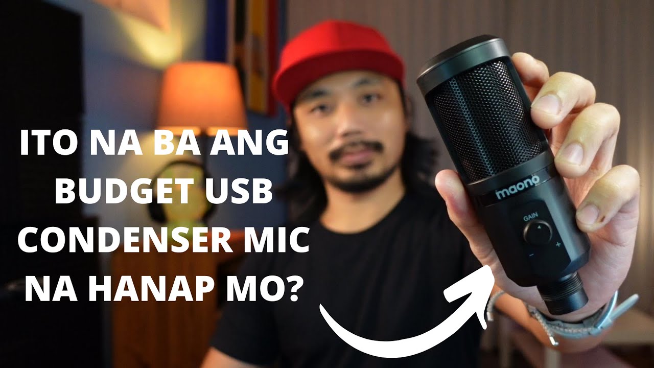 maono AU-PM461TR Mic Review - Tagalog