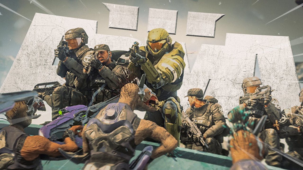 2 Sides Of The Human-Covenant War-Arma 3 Halo