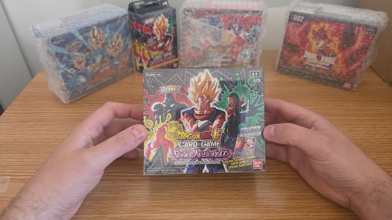 Dragonball super power absorbed Booster Box!