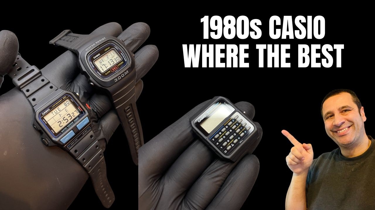 Casio of the 1980s where casios best years -