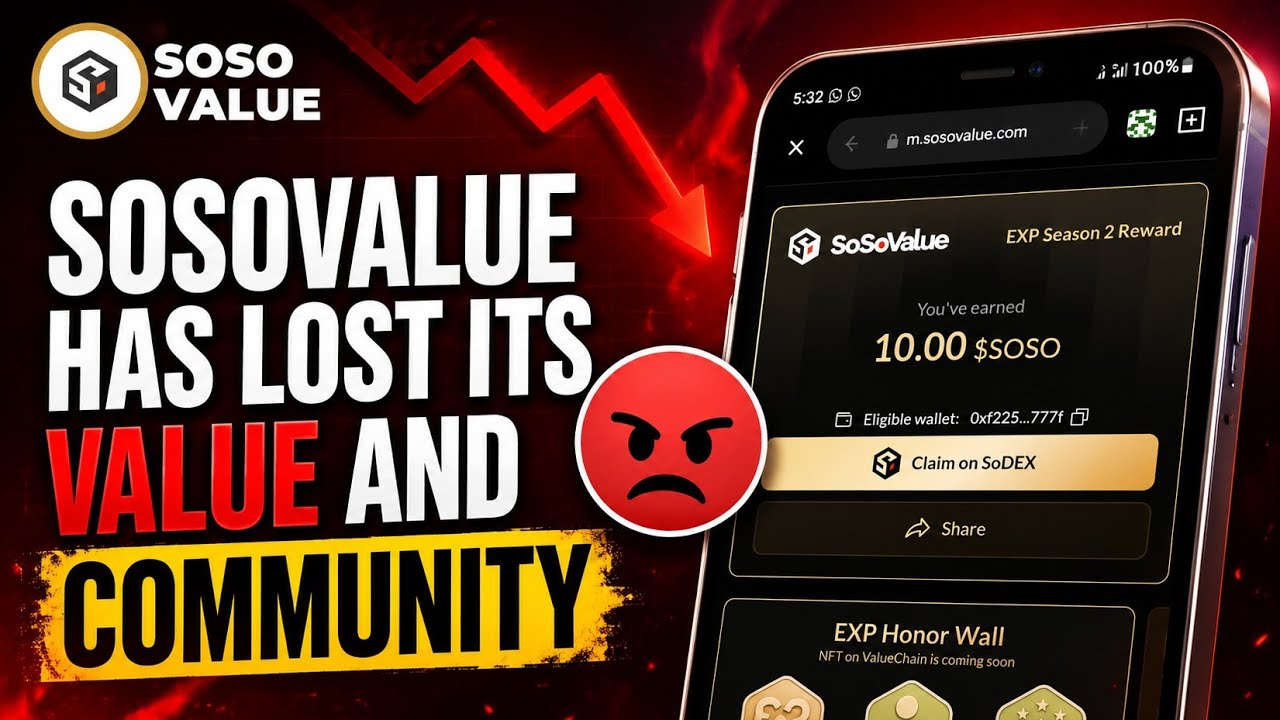 SoSoValue: проверка и получение аирдропа EXP за 2-й сезон | Как заклеймить ваш аирдроп $SOSO за 2...