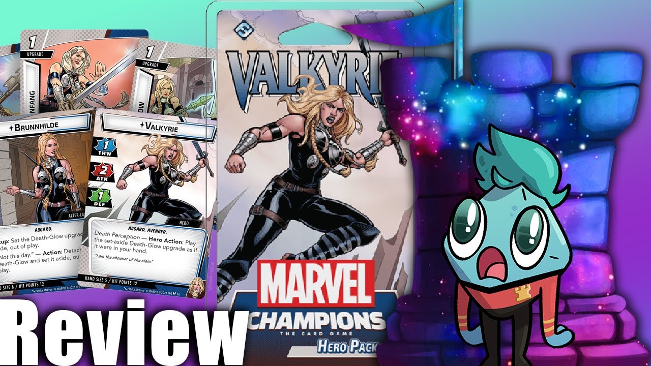 Marvel Champions: The Card Game &ndash; Valkyrie Hero Pack Review with Roy Cannaday