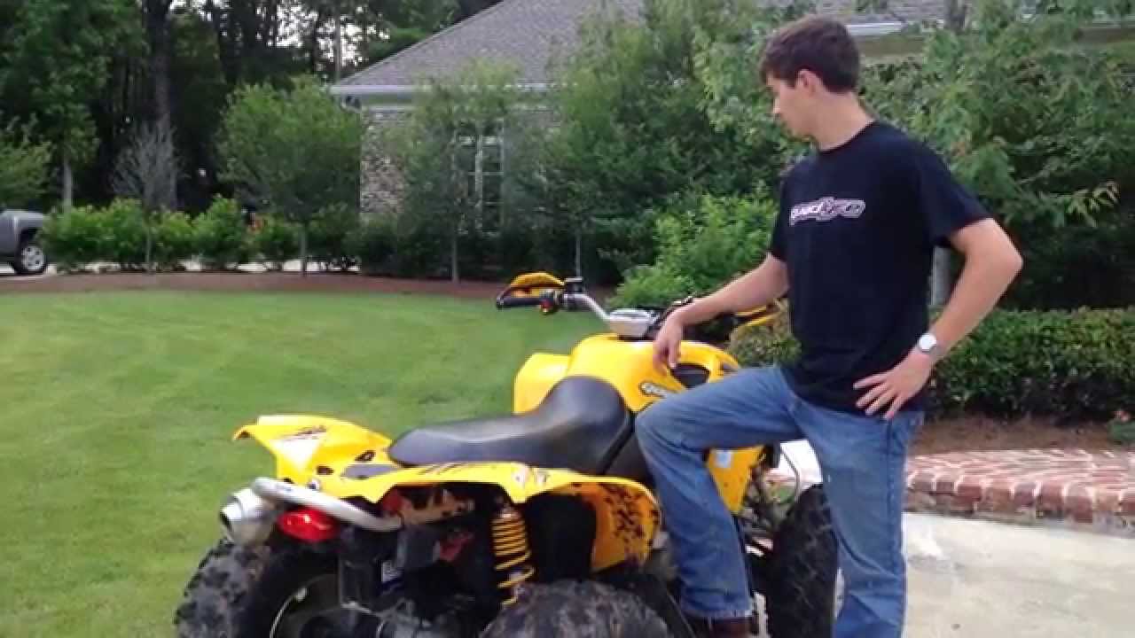Can Am Renegade Walk Around - Quad Lyfe