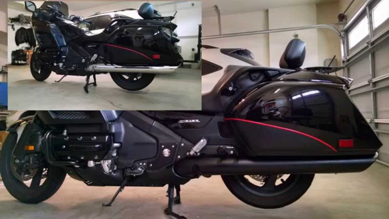 How to Remove and Paint Heat Shields / Exhaust on a Goldwing F6B (GL1800) with VHT Flameproof