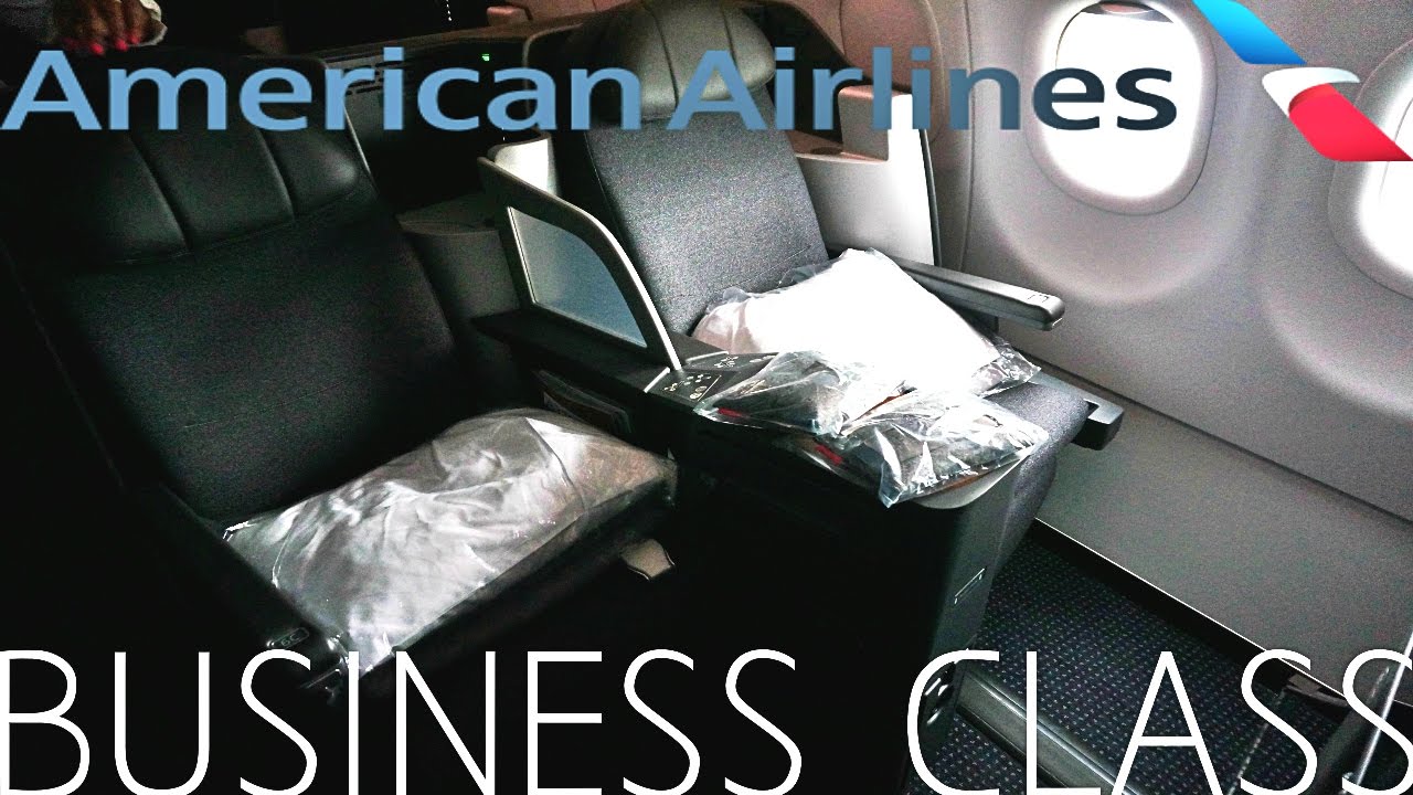 American Airlines BUSINESS CLASS New York to Los Angeles|Airbus A321T