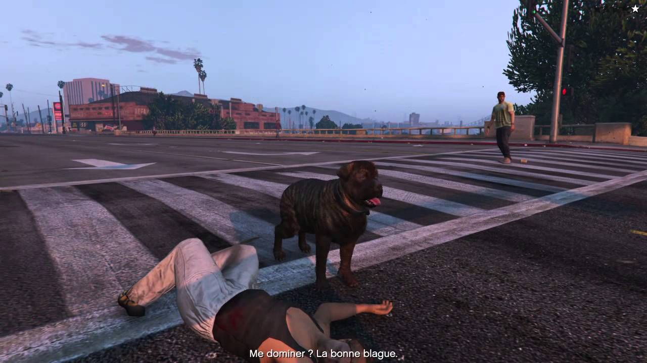 GTA 5 - Play as animal - Chien/Dog 5 (peyote)