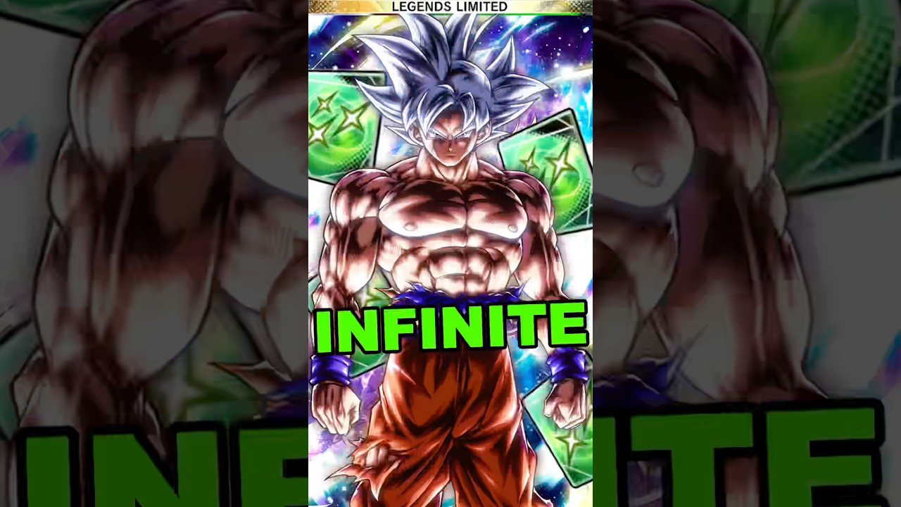 GIVING MUI GOKU INFINITE DODGES / GREEN CARDS | #dblegends #dbl #dragonballlegends #dblshorts