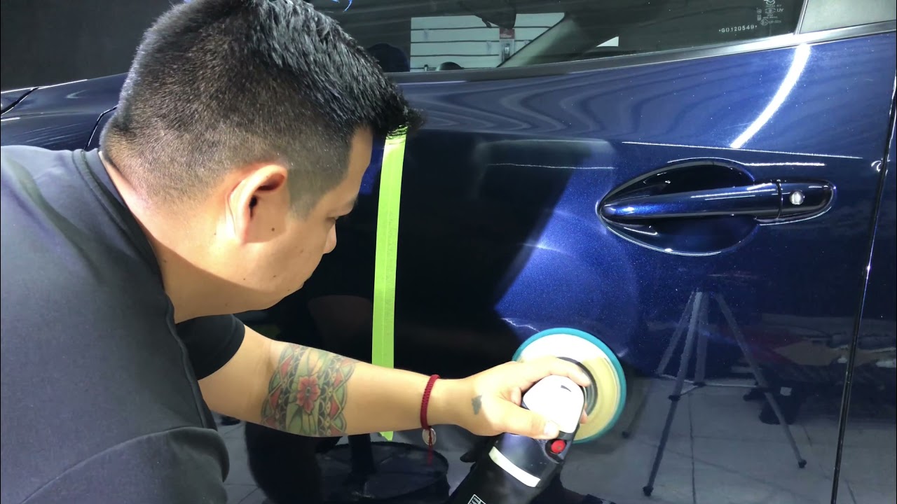 Como eliminar los arañazos de la pintura de mi auto Mazda Sonax F05-04|Fernando baez