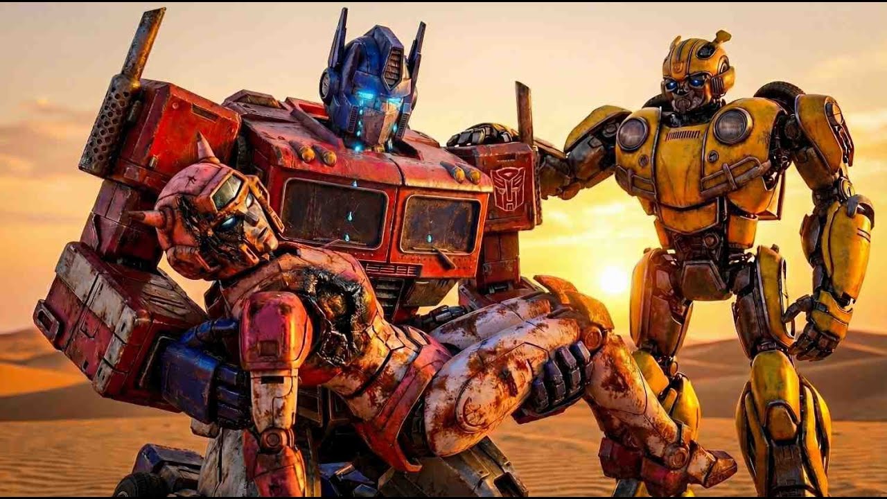 Optimus Prime Cried When He Found Damaged Elita-1... (Bumblebee Helped Save Her)