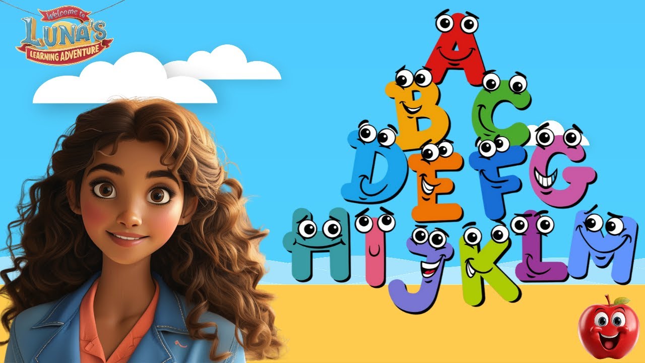 Luna's ABC's LESSON | Toddler ABC Learning Video | Pre School Learning