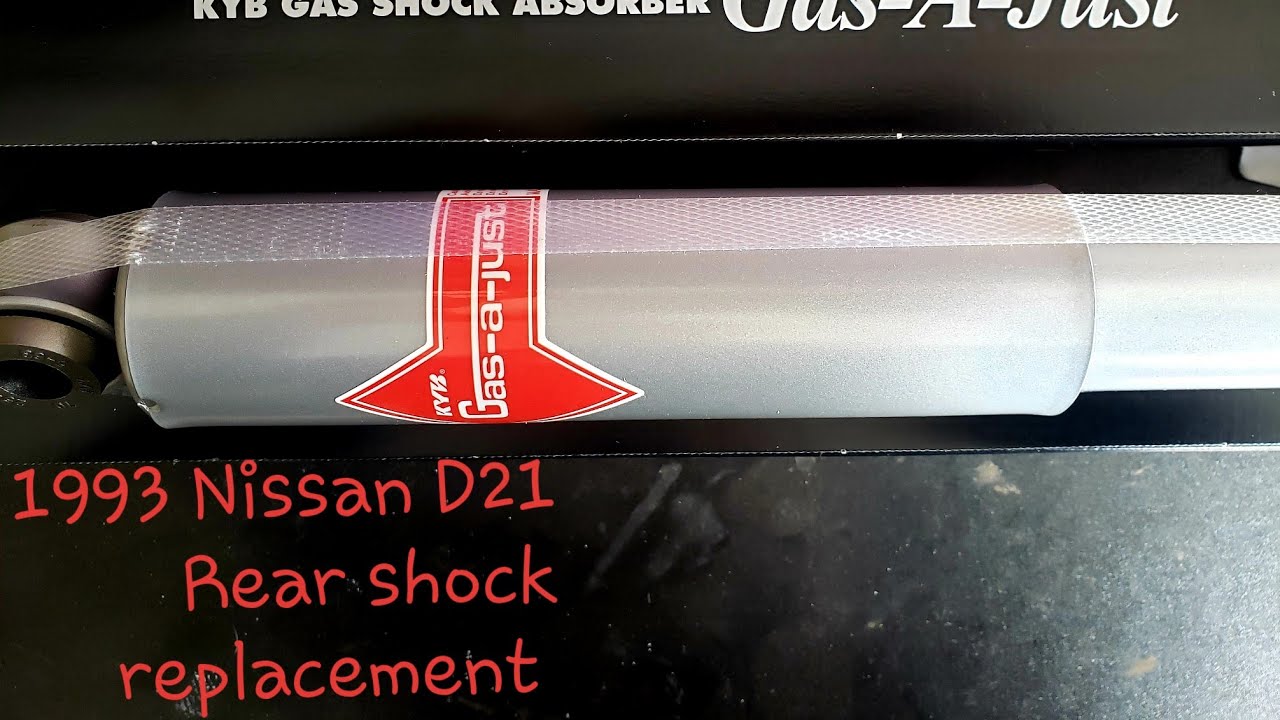 1988-96 Nissan D21 DIY Rear shock replacement