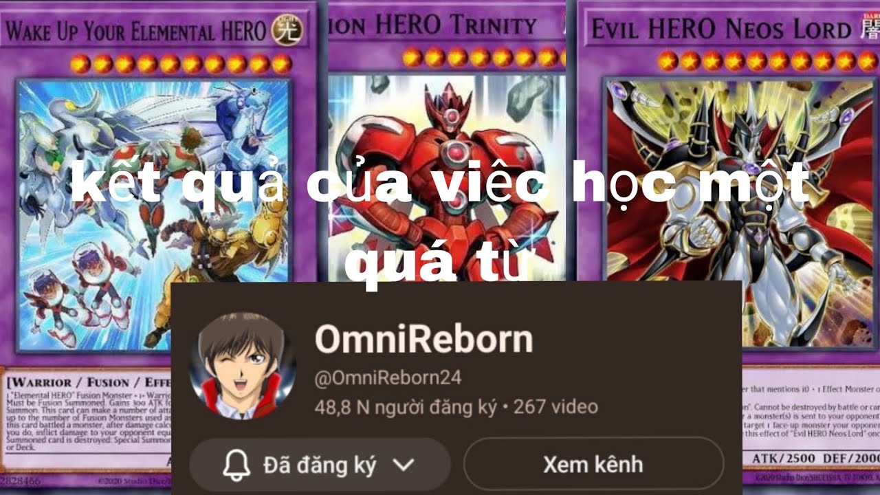 Kết quả của việc học một quá của OmniReborn 