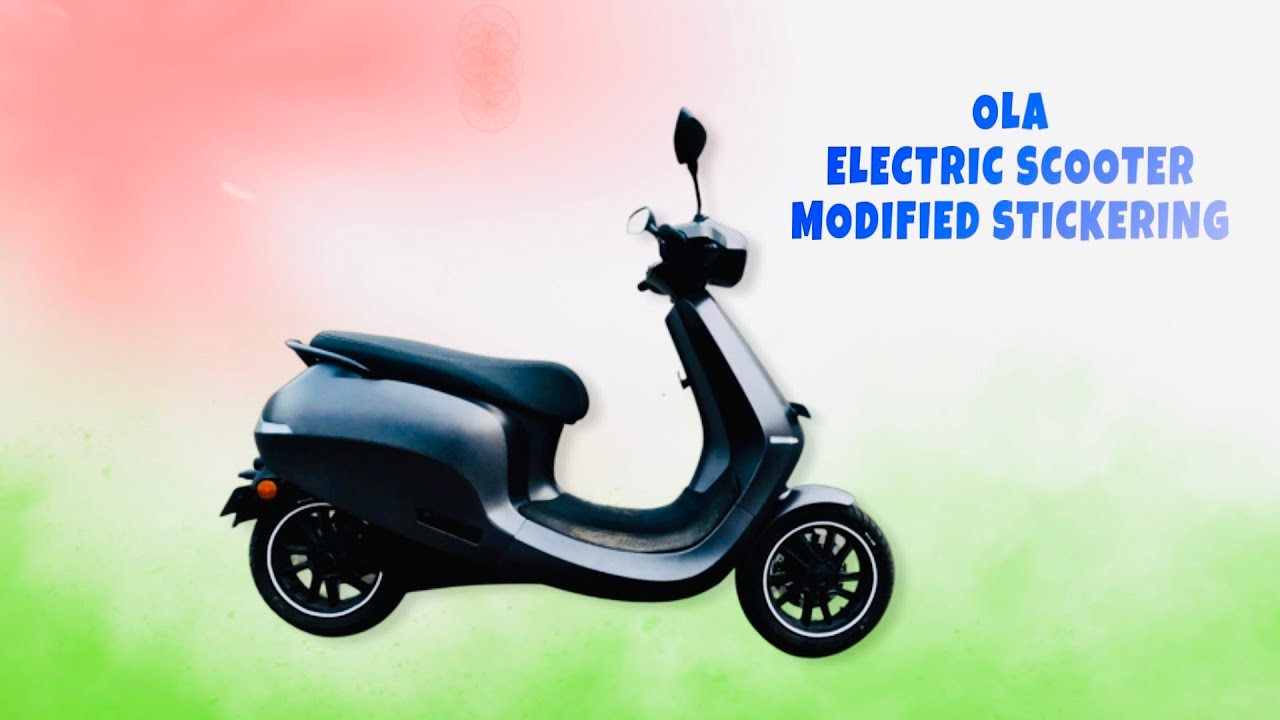 Ola Electric Scooter Modified Stickering Only Rs.20😍 | OLA S1 PRO MODIFIED  | MY 3RD VLOG