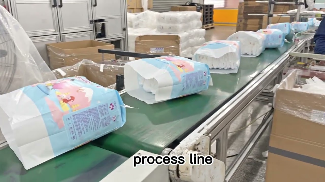 Have you ever seen the Momotaro baby diaper factory?