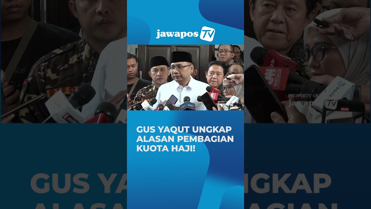 Gus Yaqut: Kuota Haji Menjaga Keselamatan Jemaah