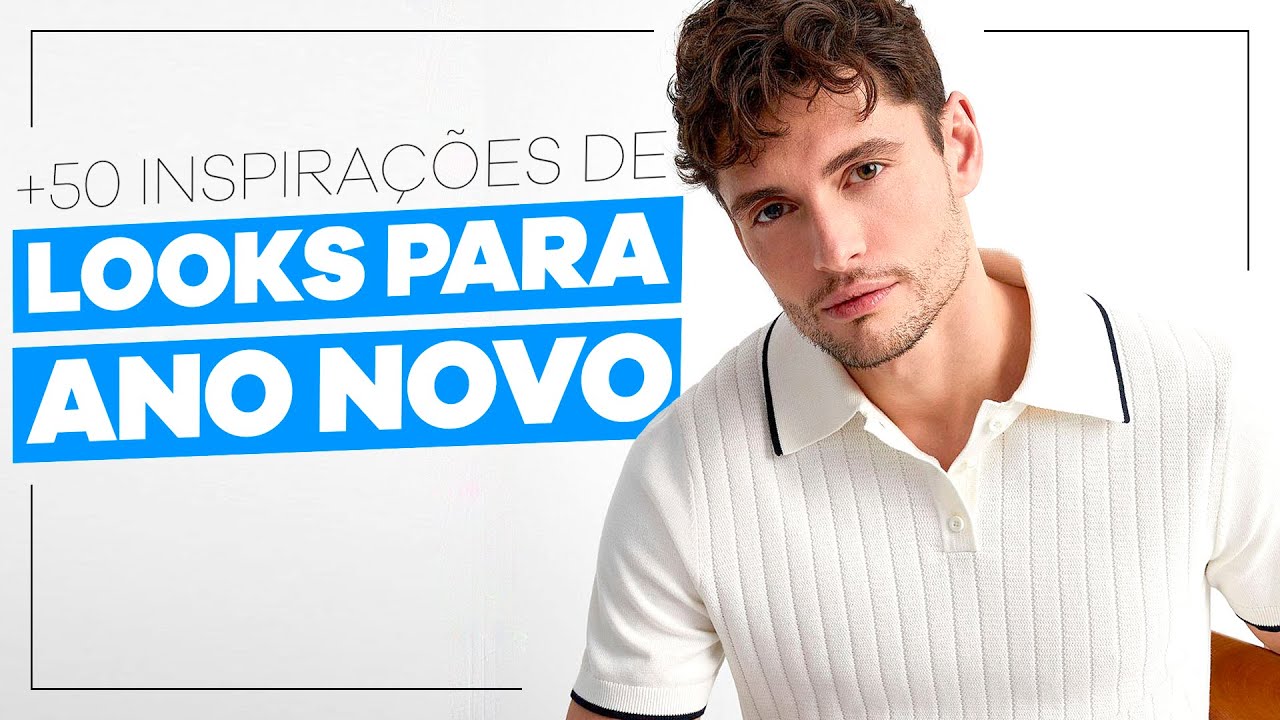 LOOK R&Eacute;VEILLON 2026: ideias de ROUPAS MASCULINAS para o ANO NOVO