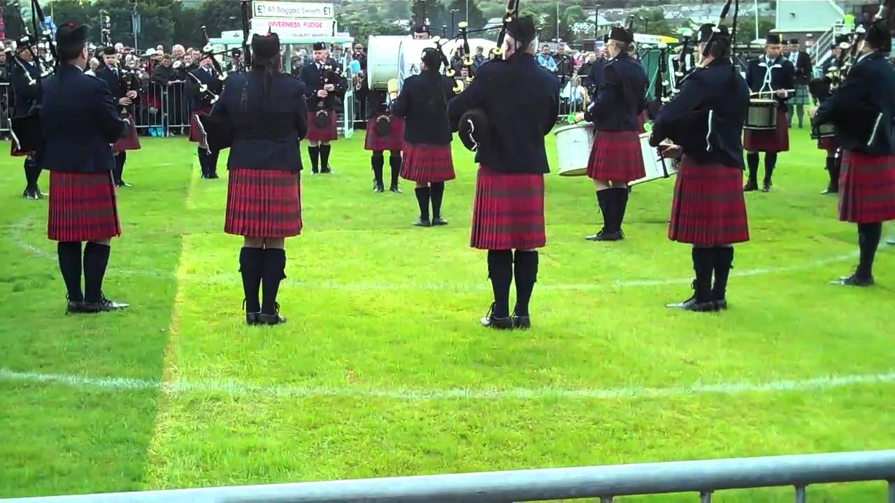 Toronto Police Pipe Band - Cowal Gathering, August 2010