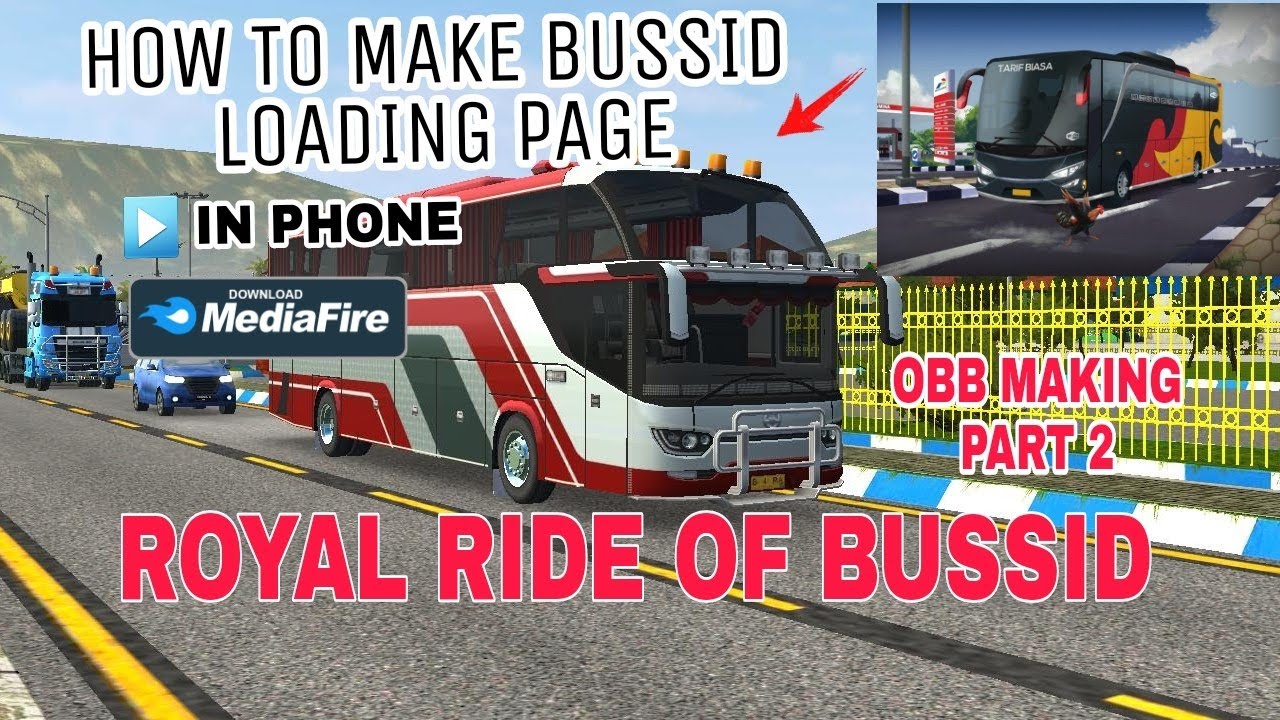 HOW TO MAKE BUSSID LODING PAGE IN PHONE PART 2 OBB MAKING
