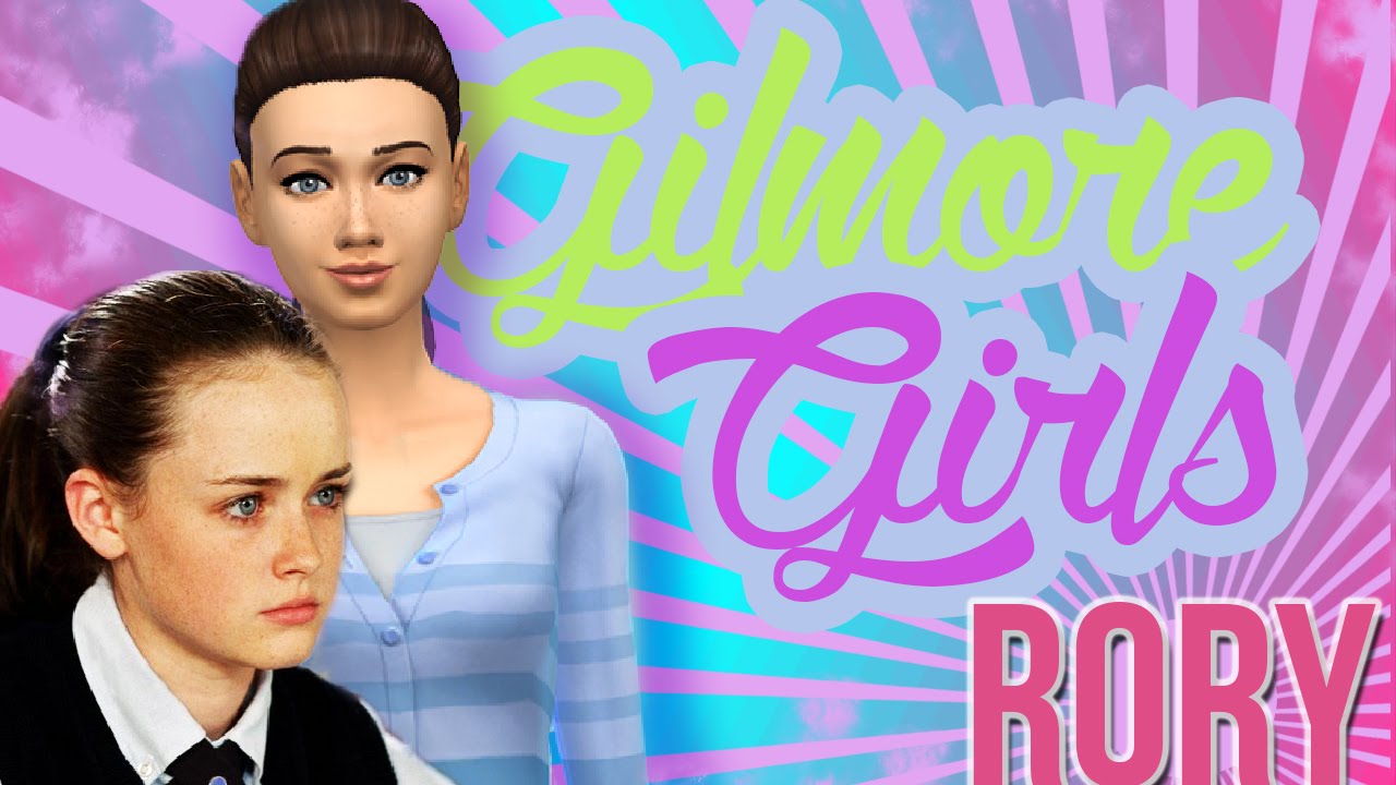 The Sims 4: CAS ~ Rory Gilmore (Collab w/ StarlightSims)
