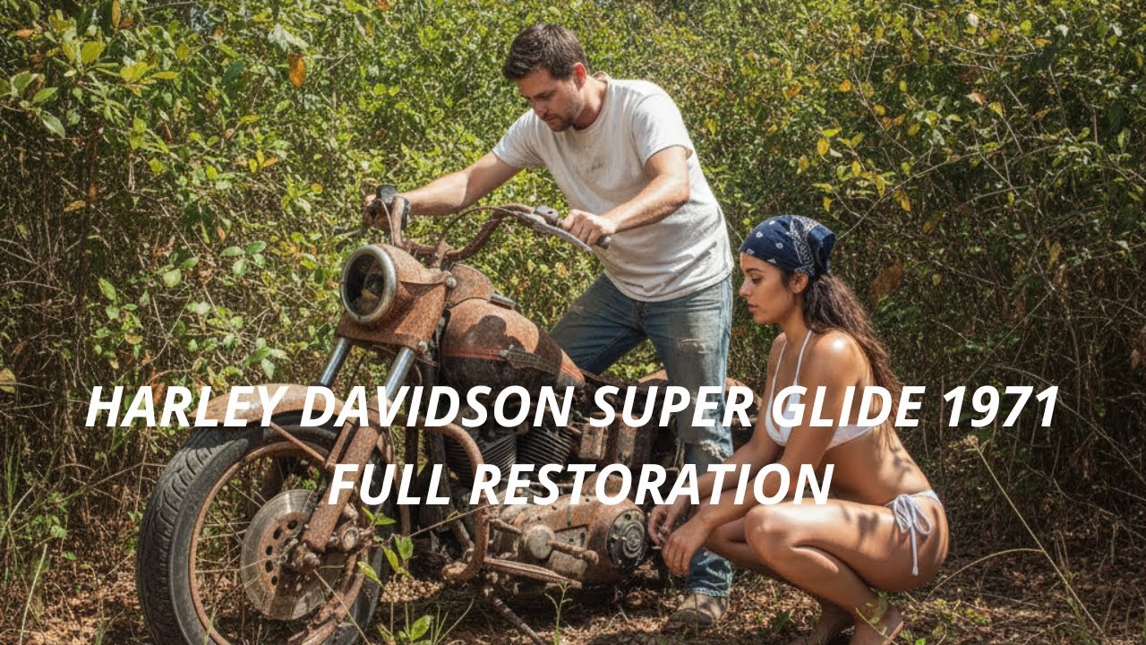 Harley Davidson Super Glide 1971 Full Restoration